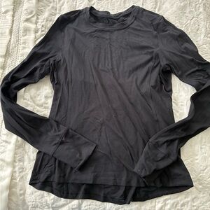 CRZ YOGA Black Long Sleeve Tee